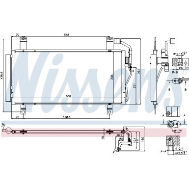 940352 Kondensator, Klimaanlage