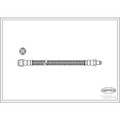 Corteco | Bremsschlauch | 19035149