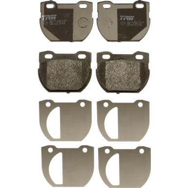 GDB1666 Bremsbelagsatz, Scheibenbremse COTEC GDB1666 Bremsbelagsatz, Scheibenbremse COTEC