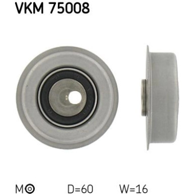 VKM 75008 Spannrolle, Zahnriemen