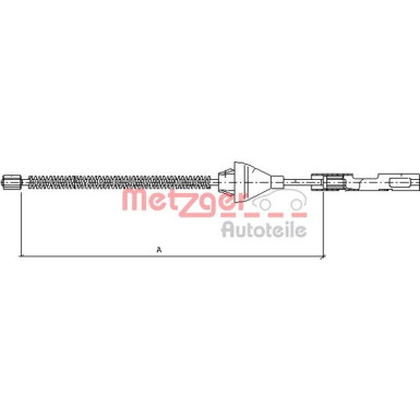 11.5454 Seilzug, Feststellbremse