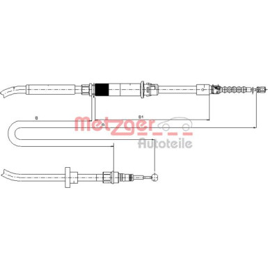 10.7484 Seilzug, Feststellbremse