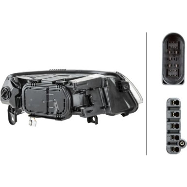 Hella 2 x HELLA Hauptscheinwerfer 1EL 008 881-411