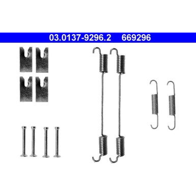 03.0137-9296.2 Zubehörsatz, Bremsbacken