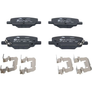 Bremsbelagsatz, Scheibenbremse ATE Ceramic 13.0470-5527.2