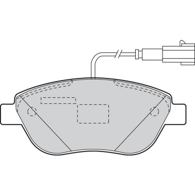 Valeo | Bremsbelagsatz, Scheibenbremse | 301050