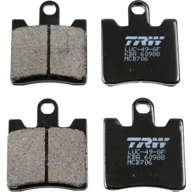 MCB706 Bremsbelagsatz, Scheibenbremse Organic Allround