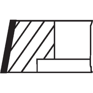 009 25 N0 Kolbenringsatz