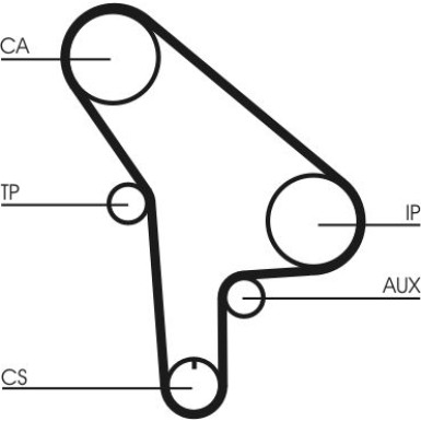 CT530 Zahnriemen