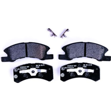 8DB 355 012-051 Bremsbelagsatz, Scheibenbremse