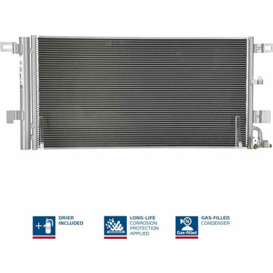 Nissens | Kondensator, Klimaanlage | 941076