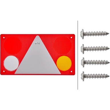 Hella | Lichtscheibe, Heckleuchte | 9EL 340 203-011