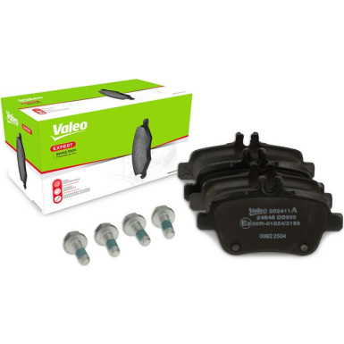 Valeo | Bremsbelagsatz, Scheibenbremse | 302411A