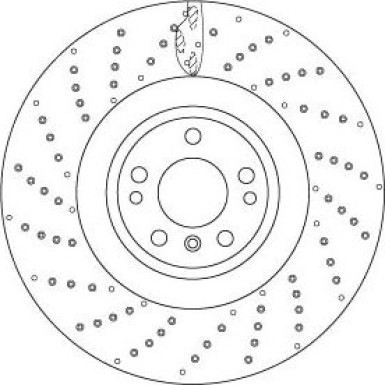 DF6687S Bremsscheibe TRW SINGLE DF6687S Bremsscheibe TRW SINGLE