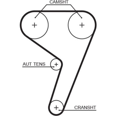 Gates | Zahnriemensatz | K015433XS