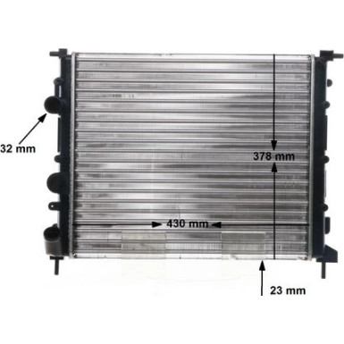 Mahle | Kühler, Motorkühlung | CR 449 000S