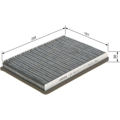 BOSCH 1 987 432 313 Innenraumfilter