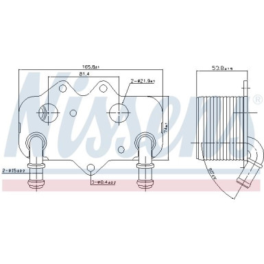 90781 Ölkühler, Motoröl