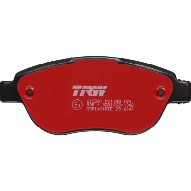 TRW Bremsbelagsatz, Scheibenbremse DTEC COTEC GDB1464DTE