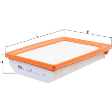 LX 4333 Luftfilter LX 4333 Luftfilter