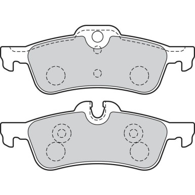 Valeo Bremsbelagsatz, Scheibenbremse ESSENTIAL 302040