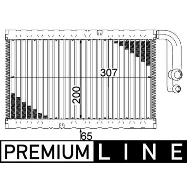 Mahle | Verdampfer, Klimaanlage | AE 2 000P