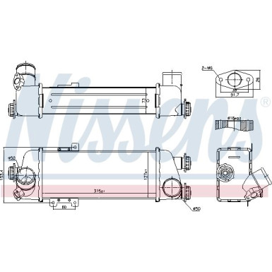 96409 Ladeluftkühler ** FIRST FIT ** 96409 Ladeluftkühler ** FIRST FIT **