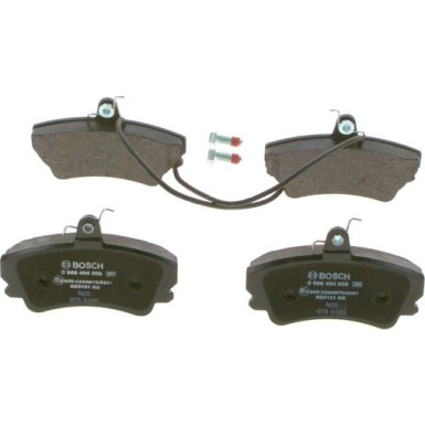 BOSCH | Bremsbelagsatz, Scheibenbremse | 0 986 494 056