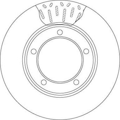 TRW | Bremsscheibe | DF4506
