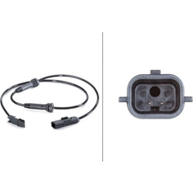 Hella | Sensor, Raddrehzahl | 6PU 012 806-251