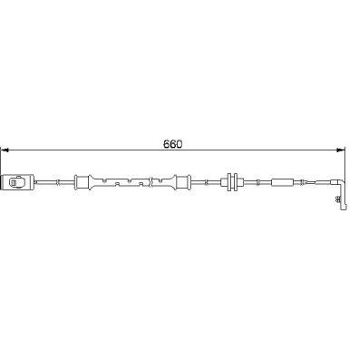 1 987 474 972 Warnkontakt, Bremsbelagverschleiß