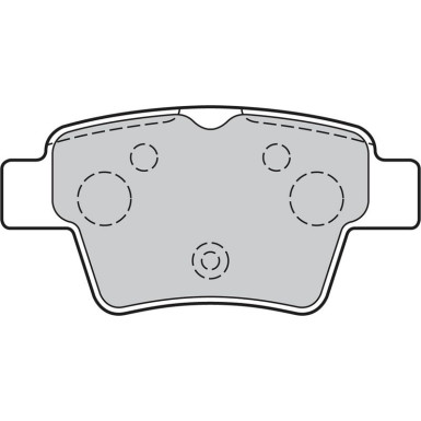 Valeo Bremsbelagsatz, Scheibenbremse ESSENTIAL 301702