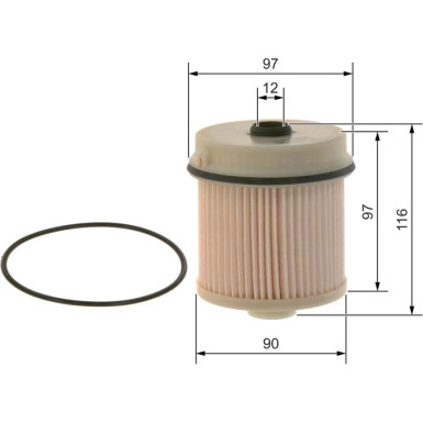 F 026 402 216 Kraftstofffilter