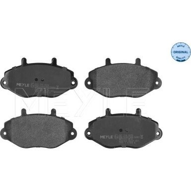 Meyle Bremsbelagsatz, Scheibenbremse MEYLE-ORIGINAL: True to OE 025 214 6918