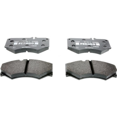 Ferodo | Bremsbelagsatz, Scheibenbremse | FVR239