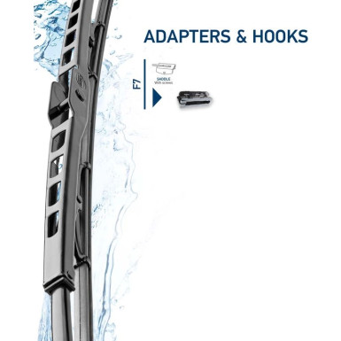 Hella Wischblatt Scheibenwischer Truck 9XW 194 562-361