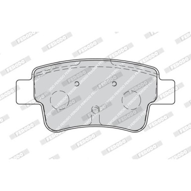Ferodo | Bremsbelagsatz, Scheibenbremse | FDB1922