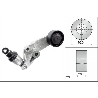 534 0016 10 Riemenspanner, Keilrippenriemen