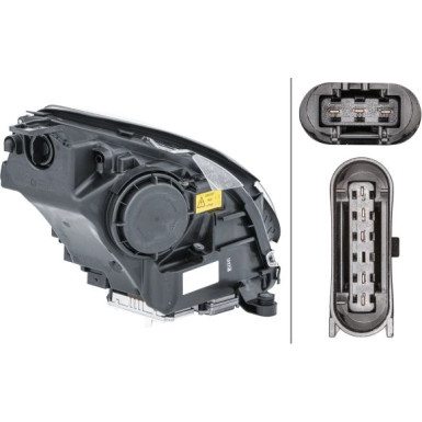 Hella 2 x HELLA Hauptscheinwerfer 1ZL 263 037-311