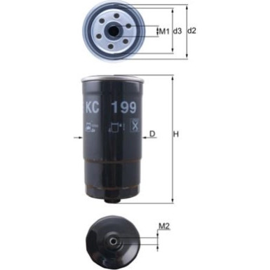 KC 199 Kraftstofffilter