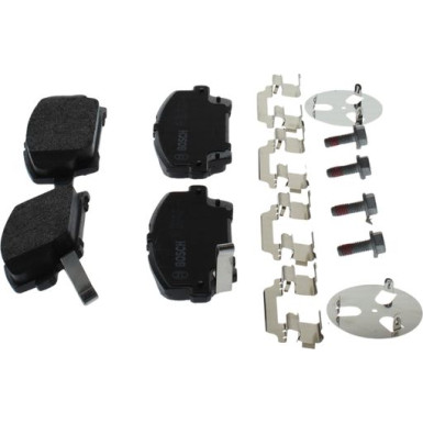 BOSCH | Bremsbelagsatz, Scheibenbremse | 0 986 494 611