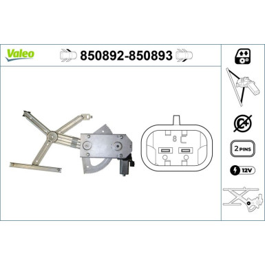 Valeo | Fensterheber | 850892