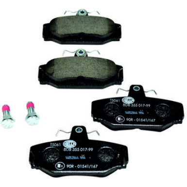 8DB 355 017-991 Bremsbelagsatz, Scheibenbremse