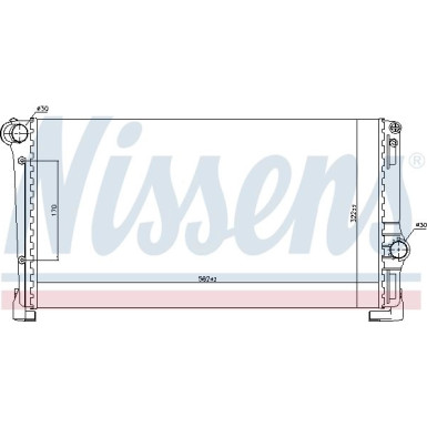 61896 Kühler, Motorkühlung 61896 Kühler, Motorkühlung