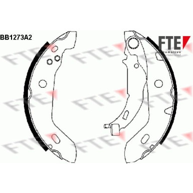 9100059 Bremsbackensatz