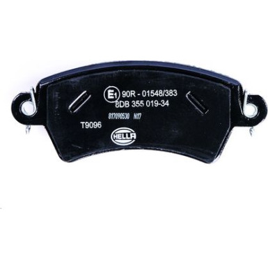 Hella | Bremsbelagsatz, Scheibenbremse | 8DB 355 019-341