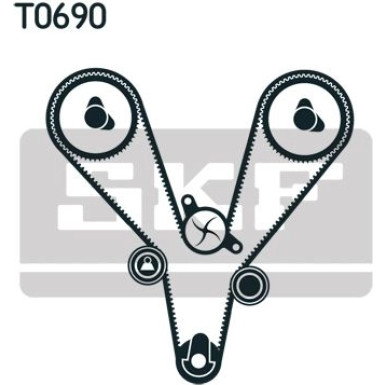 VKMA 95657 Zahnriemensatz