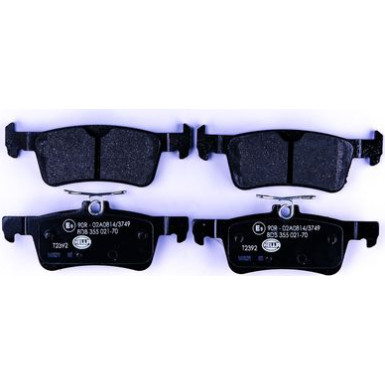 8DB 355 021-701 Bremsbelagsatz, Scheibenbremse