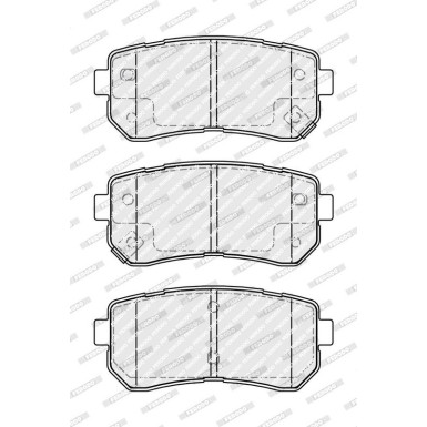 FDB4986 Bremsbelagsatz, Scheibenbremse PREMIER ECO FRICTION