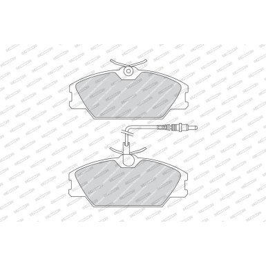 FDB406 Bremsbelagsatz, Scheibenbremse PREMIER ECO FRICTION
